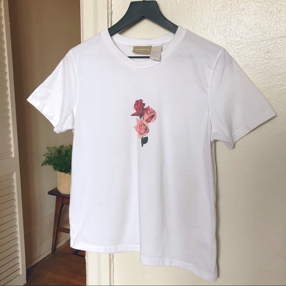 🌷Vintage Liz Claiborne Rose Graphic Tee🌷 - Picture 4 of 11